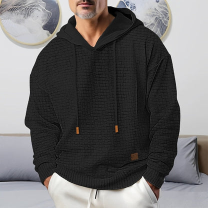 Lässiger Hoodie Strickpullover für Herren |  Ideal für den Winter