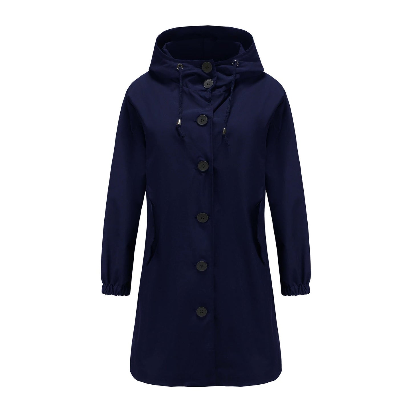 Eleganter Zweireihiger Trenchcoat mit Gürtel für Damen | Ideal für den Winter