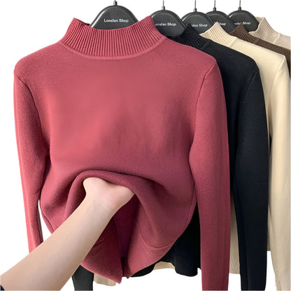 Weicher Turtleneck Strickpullover Für Damen | Ideal für den Winter