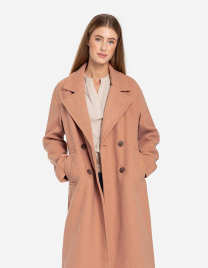 Klassischer Doppelreihiger Trenchcoat für Damen | Ideal für den Winter