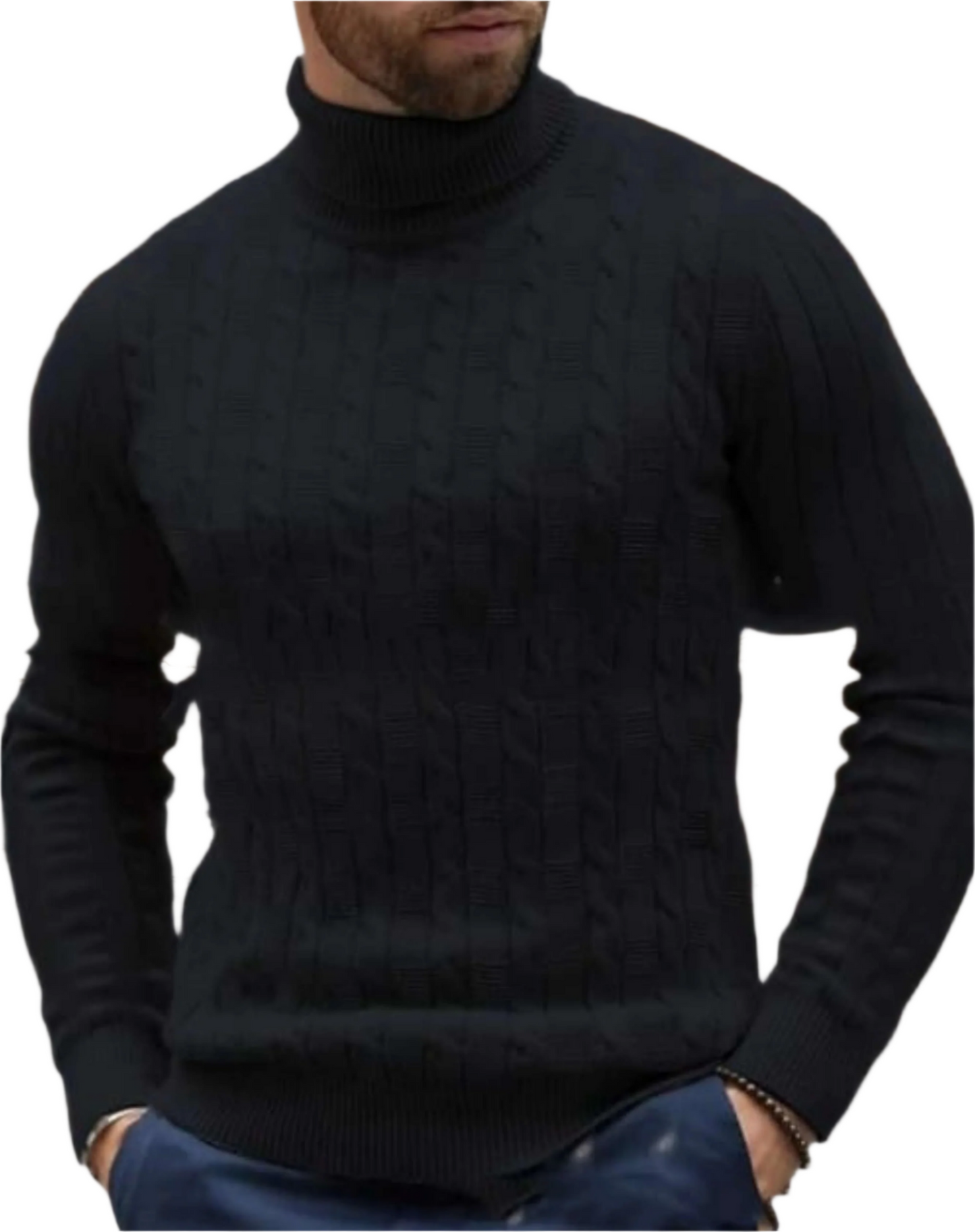 Joao - Rollkragenstrickpullover - Klassisch - Komfortabel - Ideal für Herbst/Winter