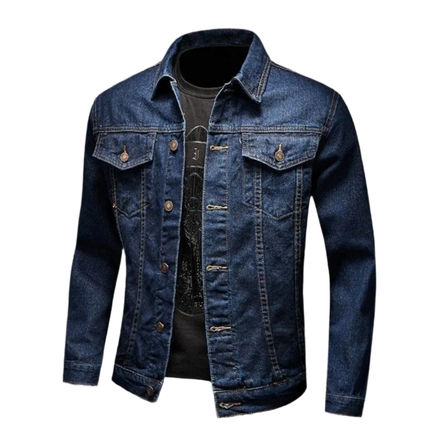 Dejan - Denim Jacket - Lässig - Modisch - Ideal für Herbst/Winter