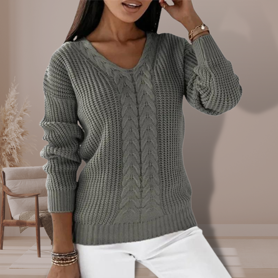 Jerilene - Strickpulli - Elegant - Luxuriöses Material - Ideal für Winter