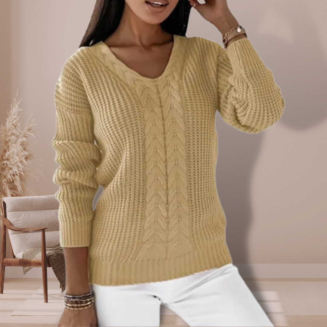 Jerilene - Strickpulli - Elegant - Luxuriöses Material - Ideal für Winter