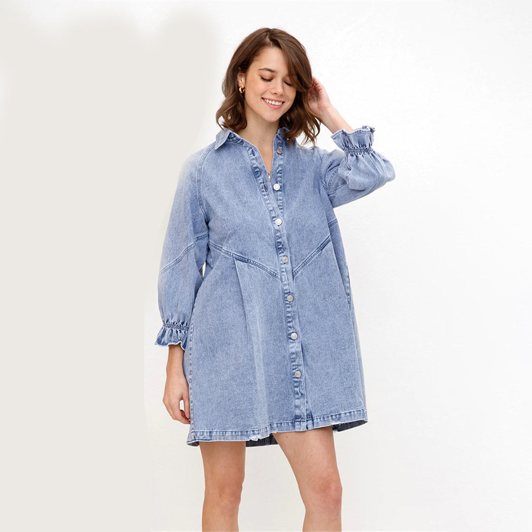 Denise - Denim-Kleid für Frauen