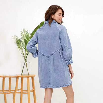 Denise - Denim-Kleid für Frauen