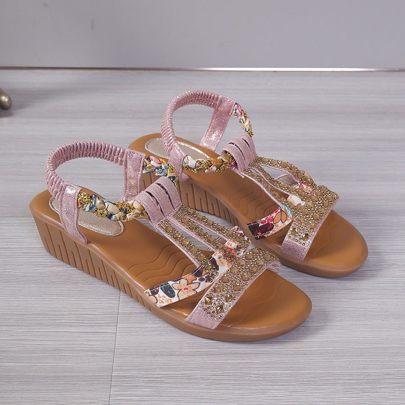 Isolda - Sandalen - Schick/Elegant - Silber, Hautfreundlich, Verstellbare Passform - Alltagstauglich