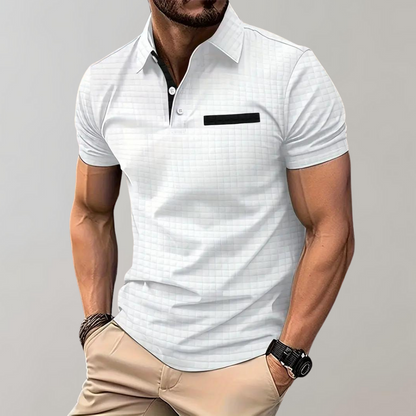 Heller - Herren Poloshirt - Lässig - Moderner Stil - Alltagskleidung