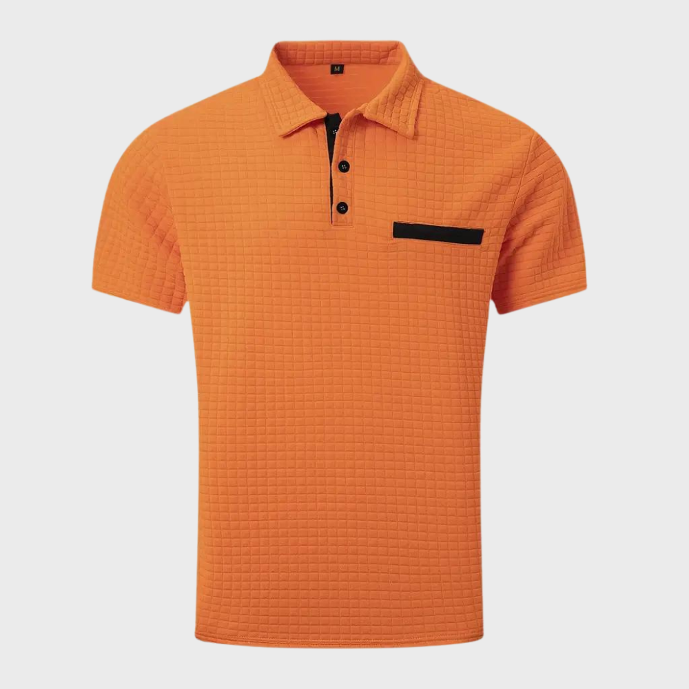 Heller - Herren Poloshirt - Lässig - Moderner Stil - Alltagskleidung