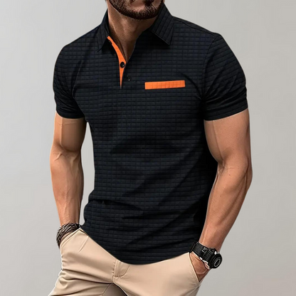 Heller - Herren Poloshirt - Lässig - Moderner Stil - Alltagskleidung