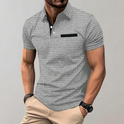 Heller - Herren Poloshirt - Lässig - Moderner Stil - Alltagskleidung