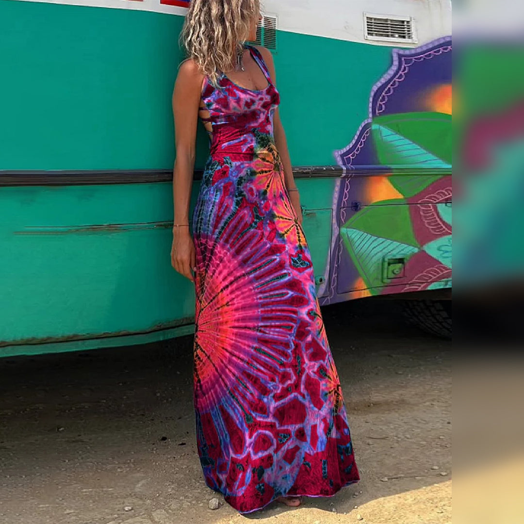 Elea - Tie-Dye Sommerkleid