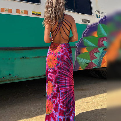 Elea - Tie-Dye Sommerkleid