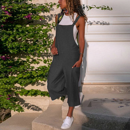 Floria - Overall - Boho - Moderner Stil / Einzigartiger Druck - Ideal für Sommer