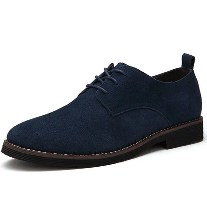 Lässige Wildleder Oxford-Schuhe mit Schnürsenkeln für Herren | Perfekt für legere Tage