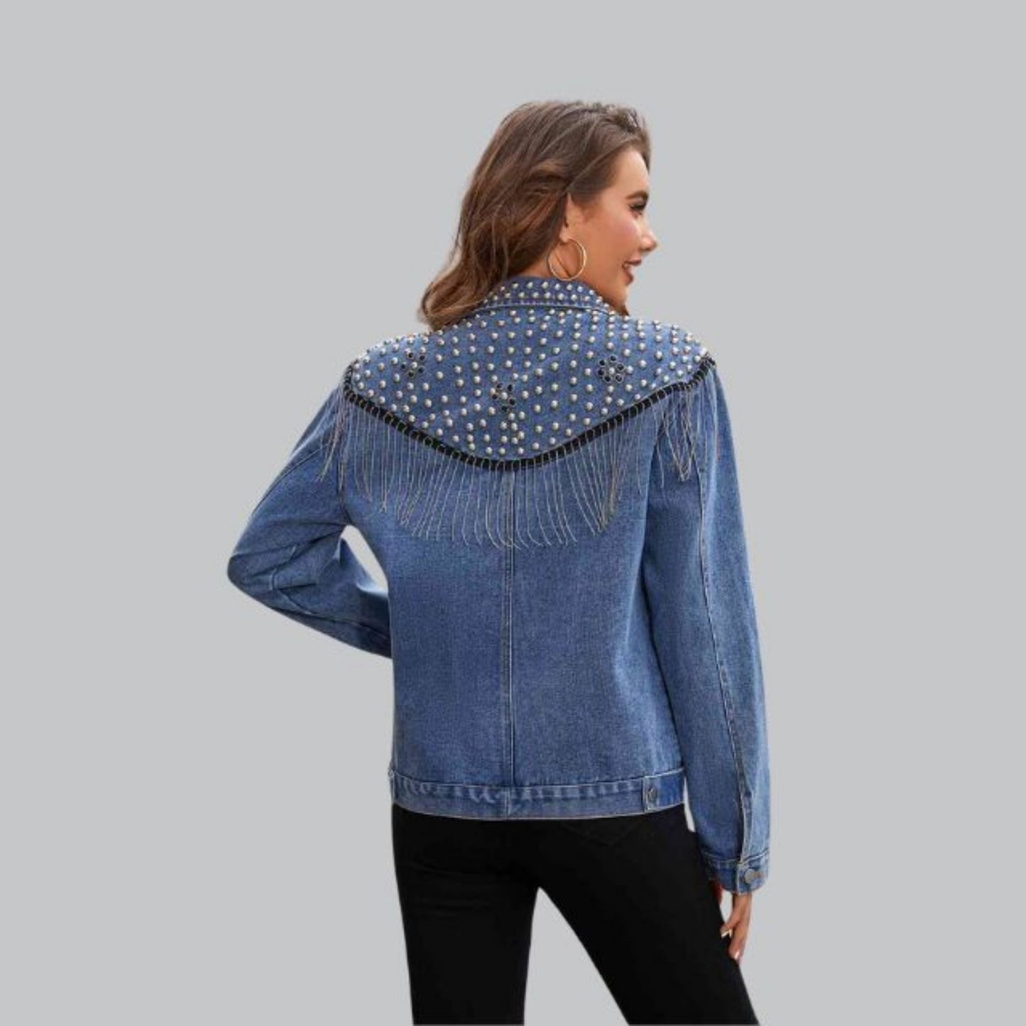 Nena - Denim Jacket - Klassisch - Modisch - Ideal für Herbst/Winter