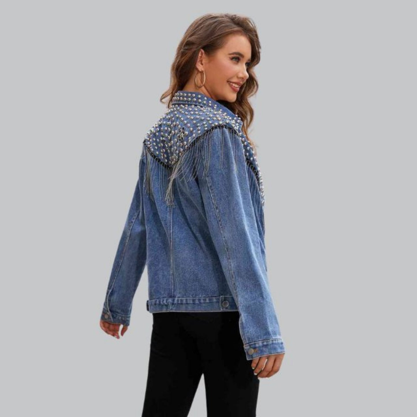 Nena - Denim Jacket - Klassisch - Modisch - Ideal für Herbst/Winter