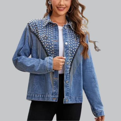 Nena - Denim Jacket - Klassisch - Modisch - Ideal für Herbst/Winter