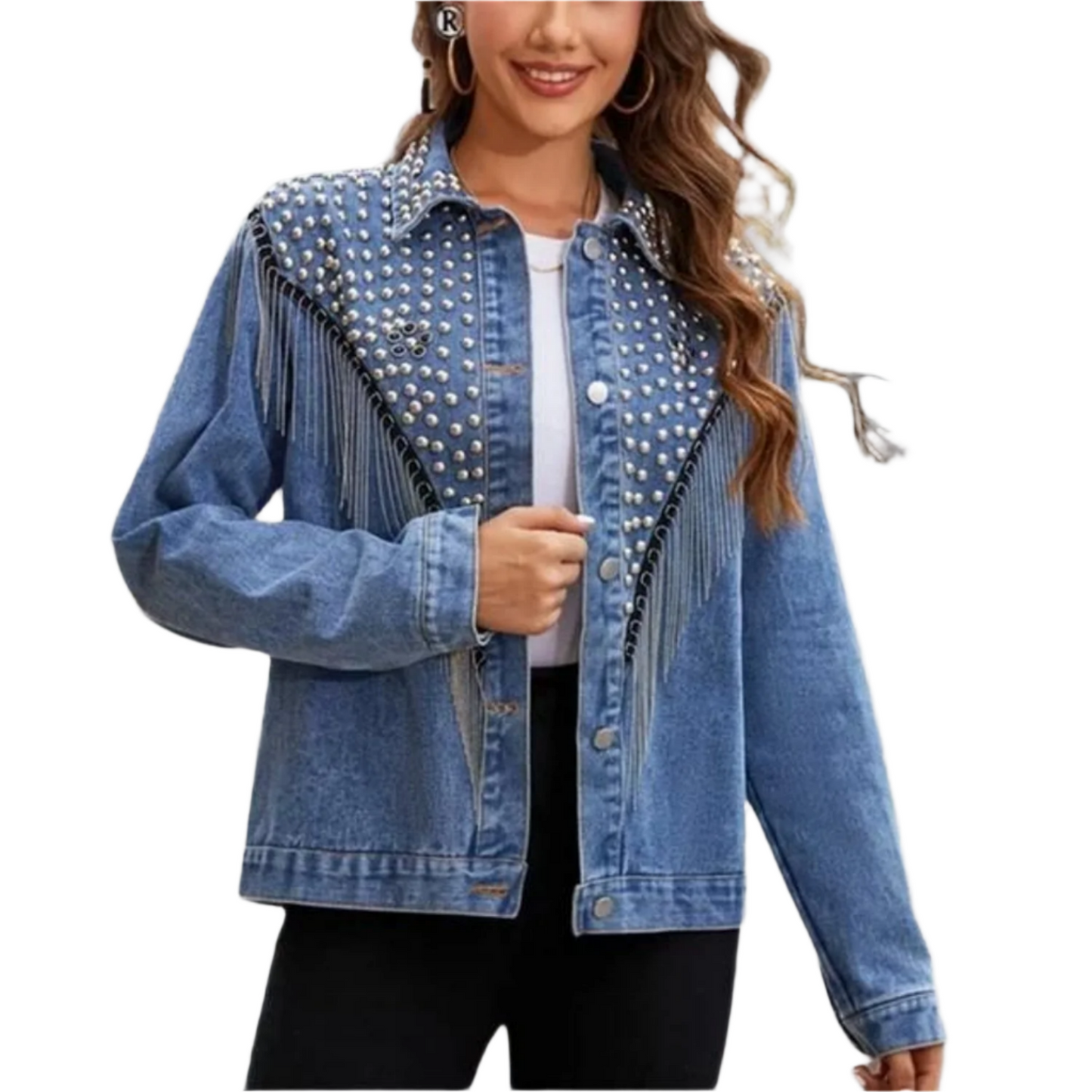 Nena - Denim Jacket - Klassisch - Modisch - Ideal für Herbst/Winter