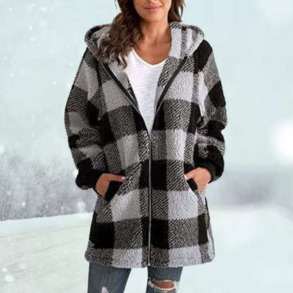 Bea - Warme Jacke mit Kapuze - Lässig - Komfortabel - Ideal für Herbst/Winter