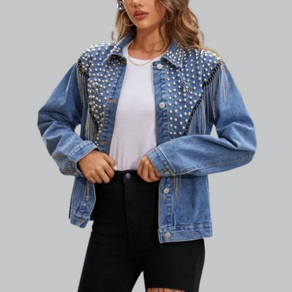 Nena - Denim Jacket - Klassisch - Modisch - Ideal für Herbst/Winter