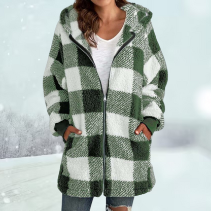 Bea - Warme Jacke mit Kapuze - Lässig - Komfortabel - Ideal für Herbst/Winter