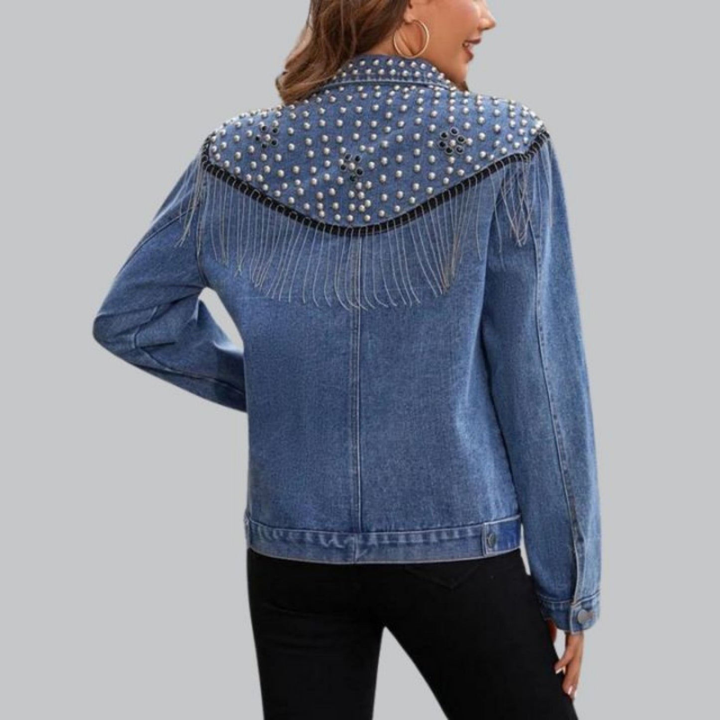 Nena - Denim Jacket - Klassisch - Modisch - Ideal für Herbst/Winter