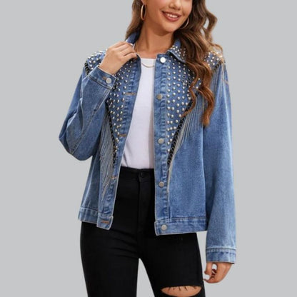 Nena - Denim Jacket - Klassisch - Modisch - Ideal für Herbst/Winter