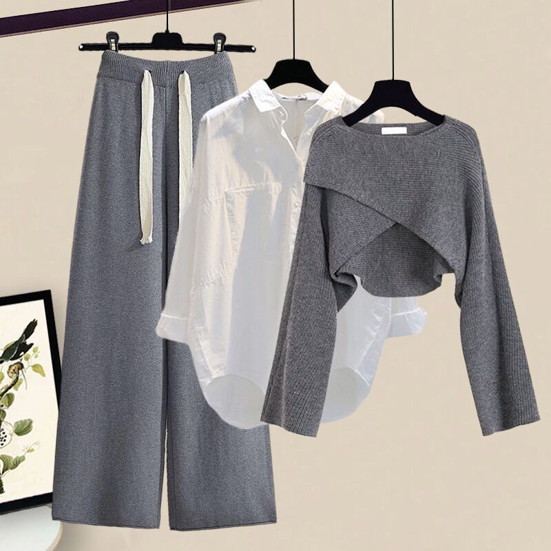 Lurlene - Loungewear-Set - Elegant - Braun/Grau / Luxuriöses Material - Alltagstauglich