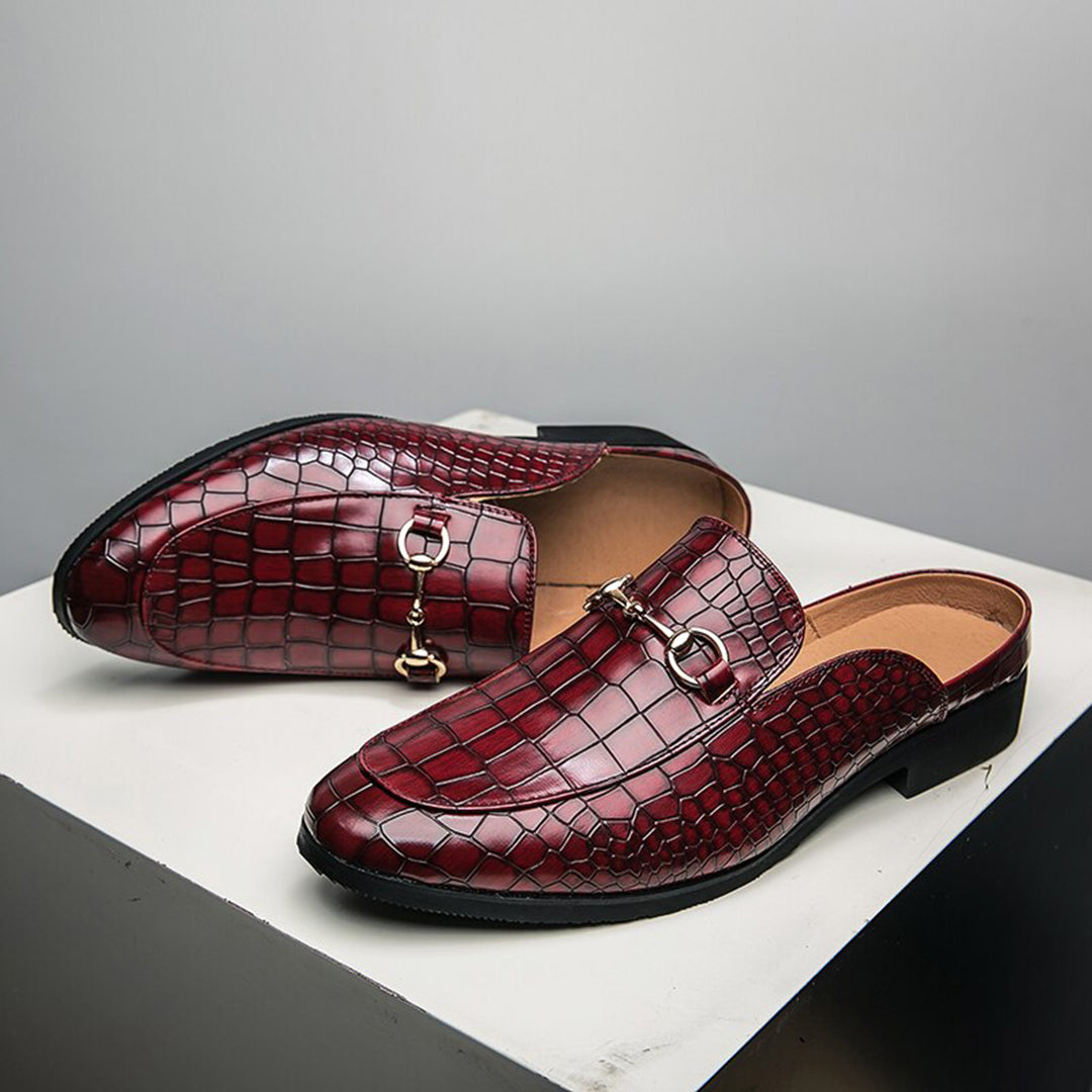 Bendix - Loafers - Elegant - Luxuriöses Formaler Stil / Krokodilmotiv - Formelle Anlässe