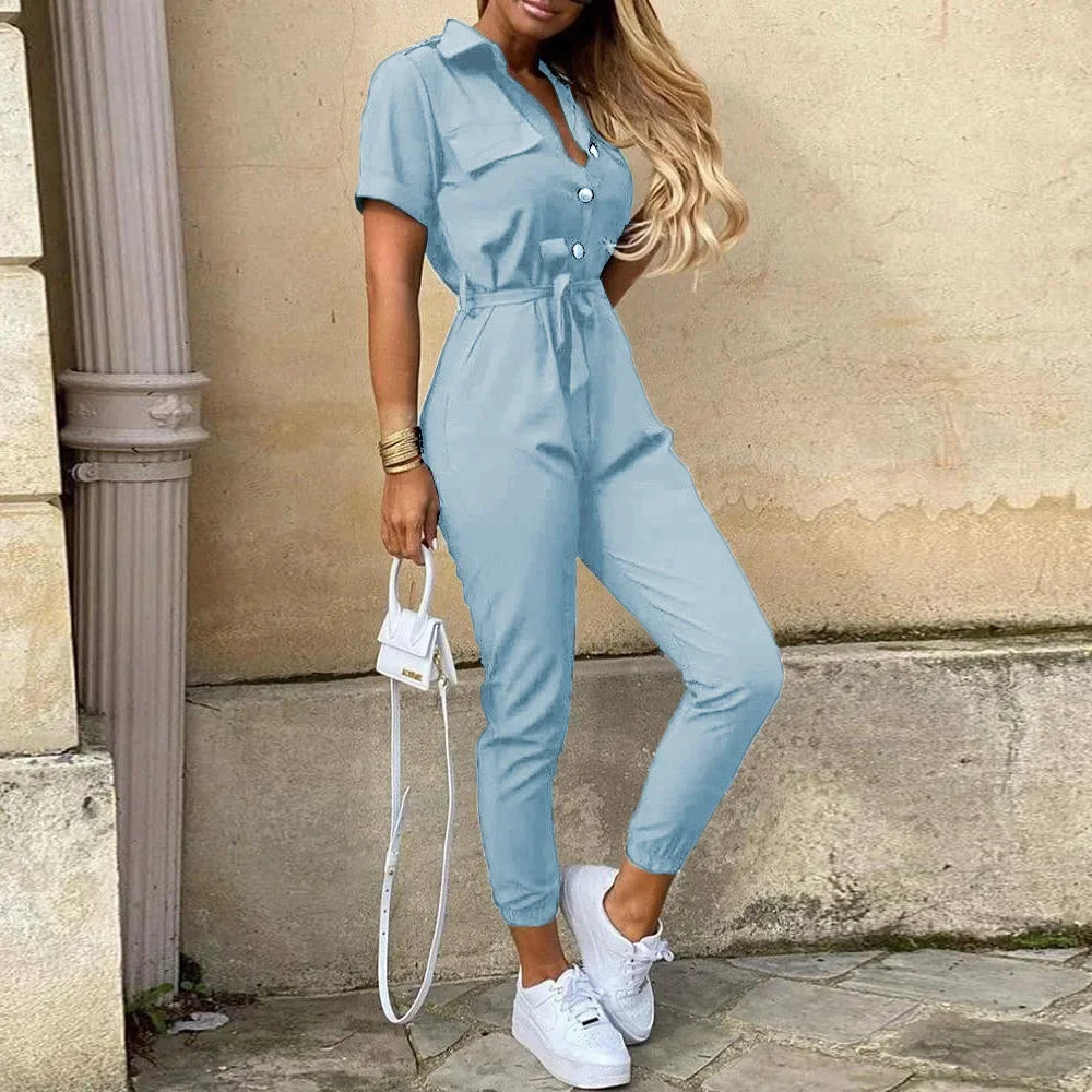 Franzika - Jumpsuit - Elegant - Vielseitiges Design - Ideal für Sommer