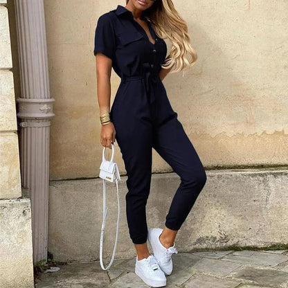 Franzika - Jumpsuit - Elegant - Vielseitiges Design - Ideal für Sommer