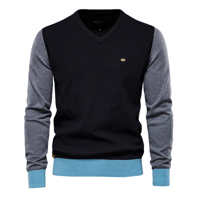 Gunner - Herrenpullover - Elegant - Navy Moderner Stil / Vielseitiges Design - Alltagstauglich