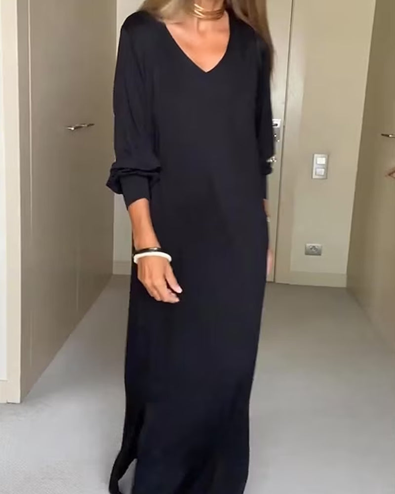 Elysande - Maxi Kleid - Klassisch - Moderner Stil - Ideal als Alltagskleidung