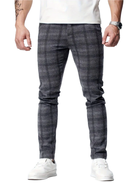 Henrikson - Slim-Fit-Hose - Klassisch - Maßgeschneidert - Ideal für den Herbst