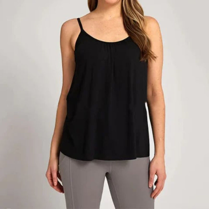 Serenity - Locker sitzendes Tank-Top mit integriertem BH