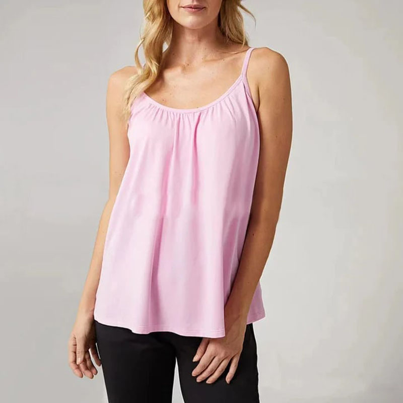 Serenity - Locker sitzendes Tank-Top mit integriertem BH