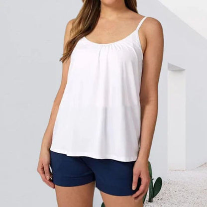 Serenity - Locker sitzendes Tank-Top mit integriertem BH