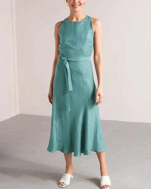 Jaina - Kleid - Elegant - Mintgrün, Atmungsaktiv - Ideal für Sommer