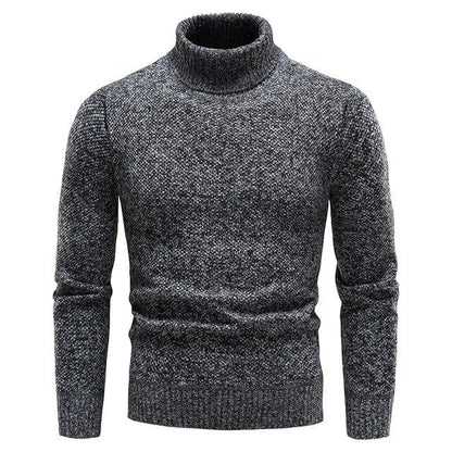 Ziska - Rollkragenpullover - Elegant - Schwarz / Luxuriöses Material - Ideal für Herbst