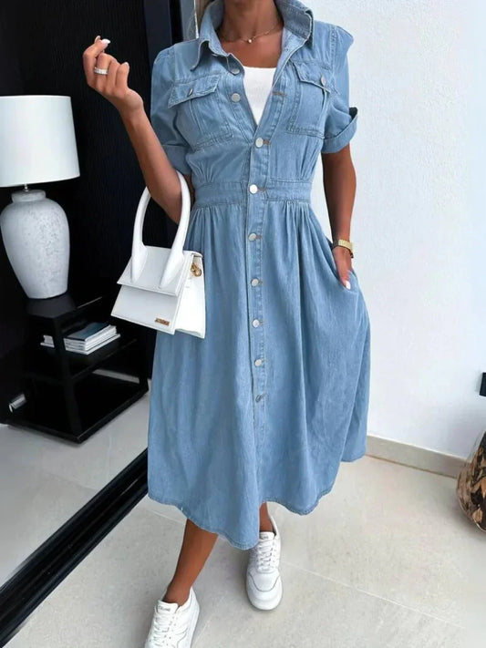 Marlayne - Trendiges Denim-Kleid