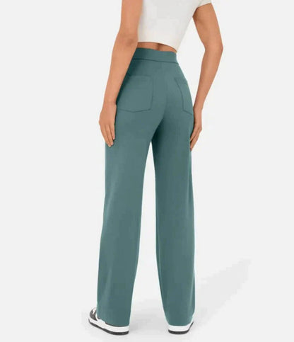 Lana - Hose mit hoher Taille - Chic/Elegant - Trendy - Perfekt für legere Tage