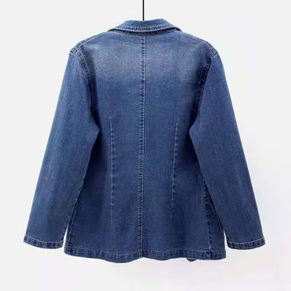 Frances - Denim Blazer - Schick/Elegant - Modisch - Ideal für Herbst/Winter