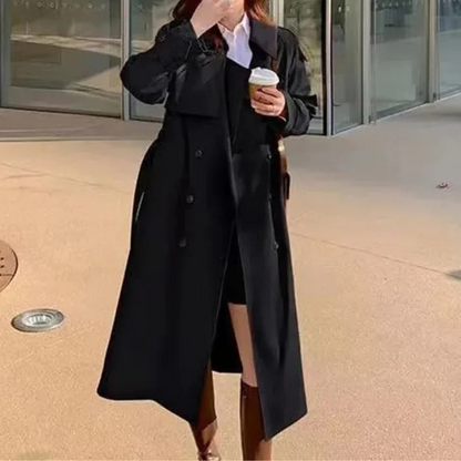 Langer Trenchcoat für Damen