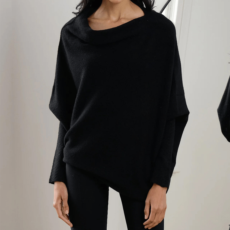 Schulterfreier Pullover Für Damen