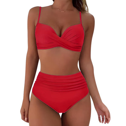 Zelinda - Bikini-Set mit hoher Taille für Frauen