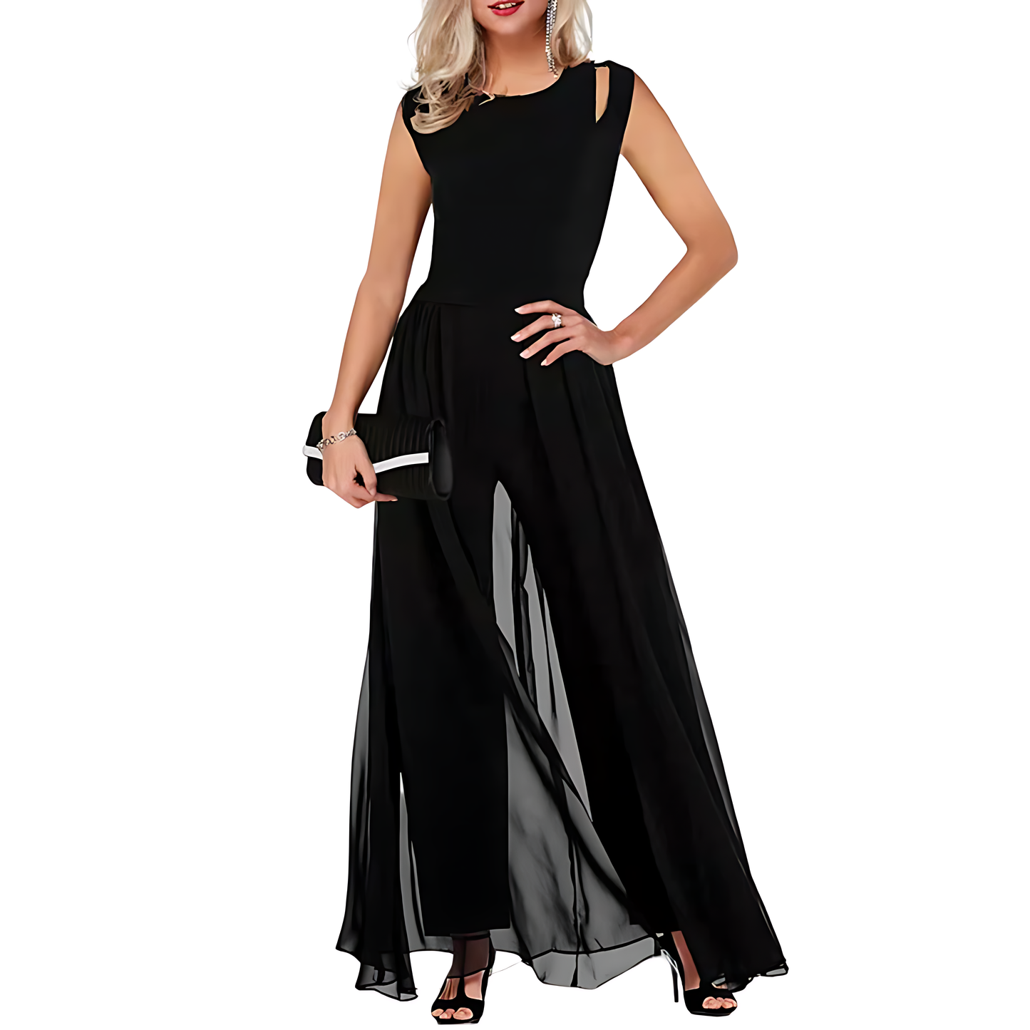 Insa - Jumpsuit - Schick/Elegant - Schwarz / Umweltfreundlich - Alltagstauglich