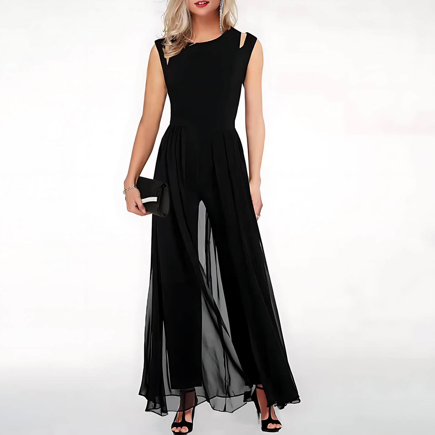 Insa - Jumpsuit - Schick/Elegant - Schwarz / Umweltfreundlich - Alltagstauglich