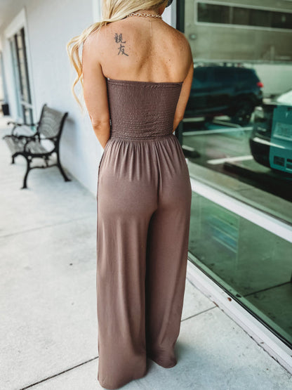 Oliva - Off-Shoulder Jumpsuit