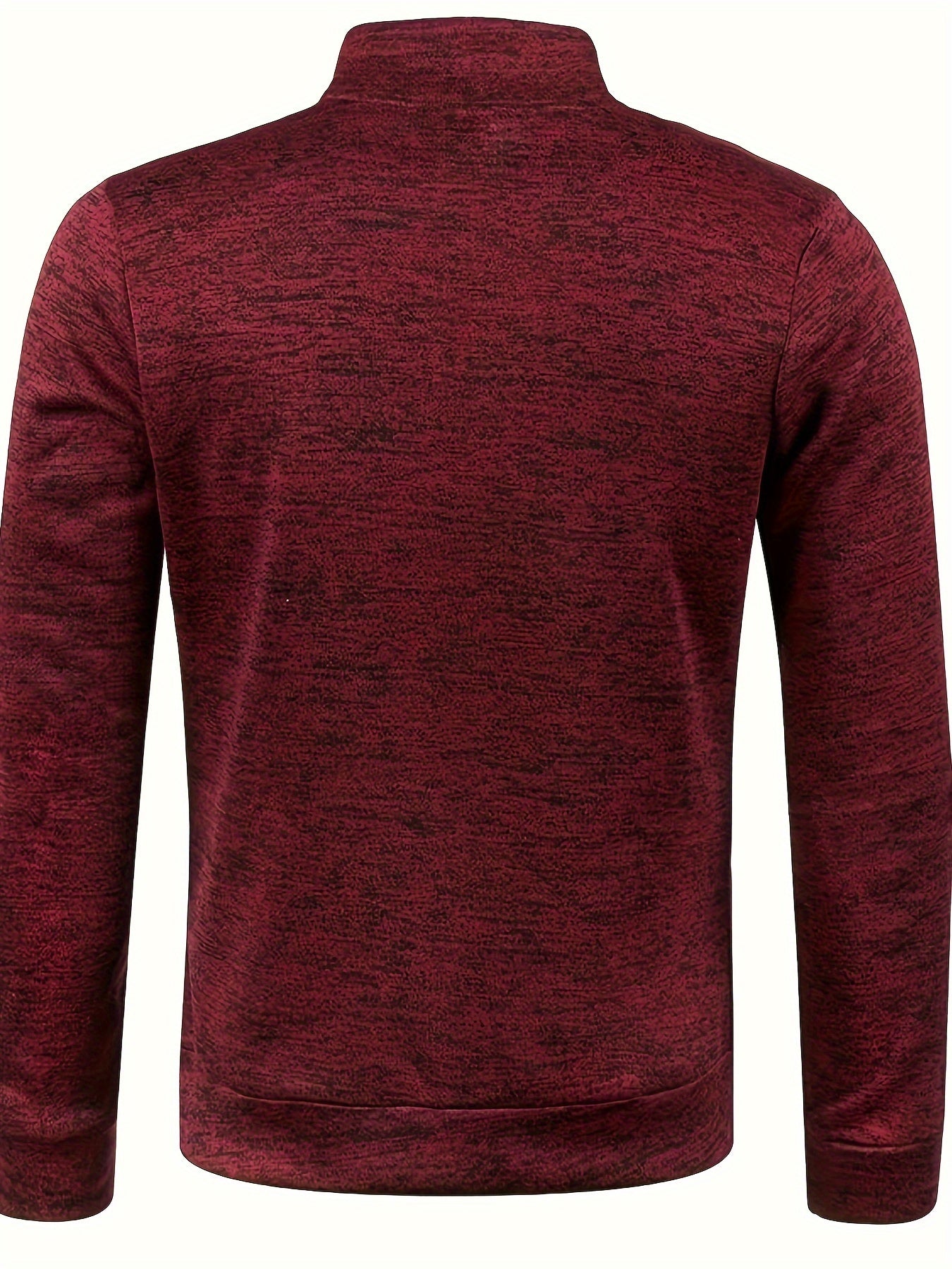 Lässiger Pullover Viertel Reissverschluss Pullover für Herren | Ideal für den Winter